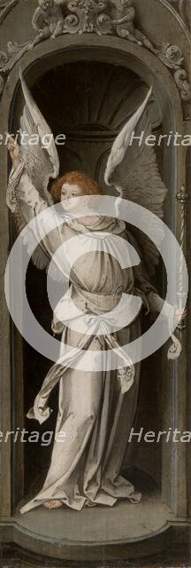 The Annunciation, 1519. Creator: Master of the Antwerp Adoration.