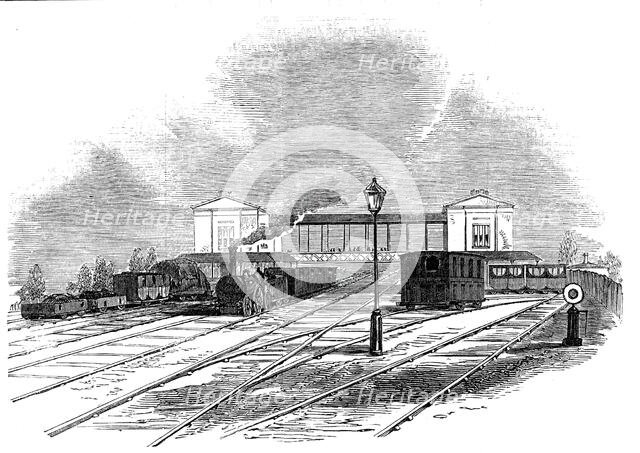 Great Western Railway - the Swindon station, 1845. Creator: Unknown.