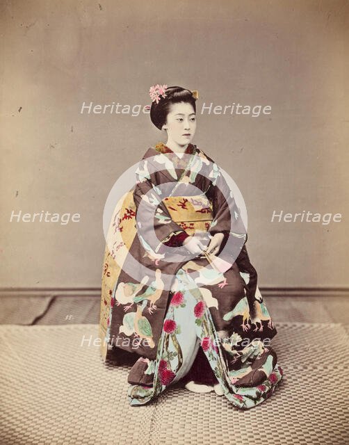 Woman in Festival Costume, c1885. Creator: Unknown.