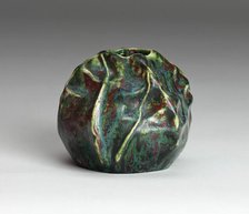 Shell-Form Vase, France, c. 1900. Creator: Pierre-Adrien Dalpayrat.