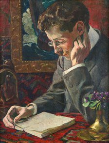 Portrait of Victor Segalen (1878-1919), 1909. Creator: Monfreid, George-Daniel (Géo) de (1856-1929).