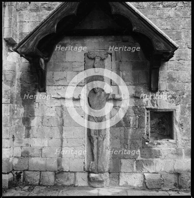 Rood, Abbey Church of St Mary and St Ethelflaeda, Romsey, Hampshire, c1955-c1980. Creator: Ursula Clark.