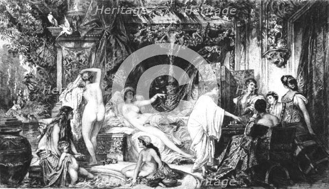 'Summer', after Hans Makart', c1880-83. Creator: W Unger.