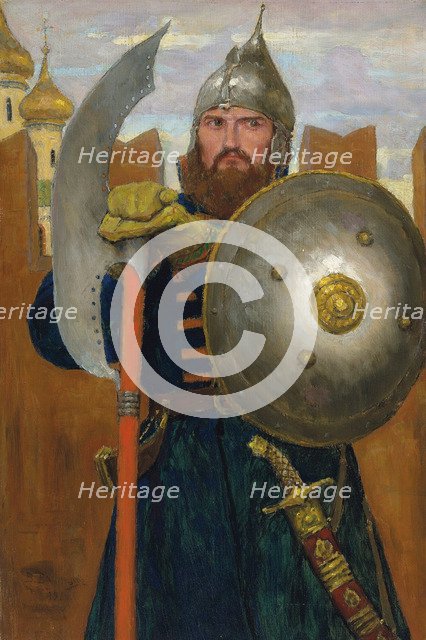 On guard. Artist: Vasnetsov, Viktor Mikhaylovich (1848-1926)