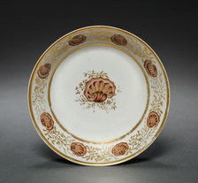 Saucer from Oliver Wolcott, Jr. Tea Service (3 of 6), 1785-1805. Creator: Unknown.