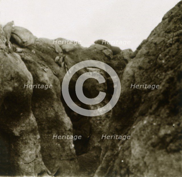 Trenches, c1914-c1918. Artist: Unknown.