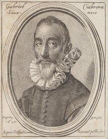 Gabriello Chiabrera, 1625. Creator: Ottavio Mario Leoni.