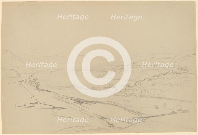 West Point from Storm King. Creator: John William Casilear.