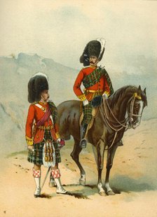 'The 72nd - Seaforth Highlanders', 1890. Creator: Godfrey Douglas Giles.