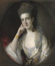 Portrait of Mary Wise, c. 1776. Creator: Thomas Gainsborough (British, 1727-1788).