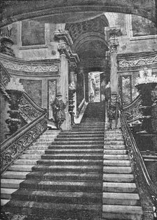 'Grand Staircase, Buckingham Palace', 1890. Artist: Unknown.