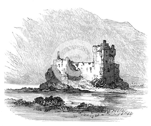 The Land of Lorne: Kilchurn Castle, Loch Awe, 1871. Creator: Unknown.
