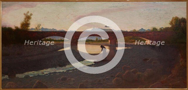 The Bridge, 1904. Creator: Pellizza da Volpedo, Giuseppe (1868-1907).