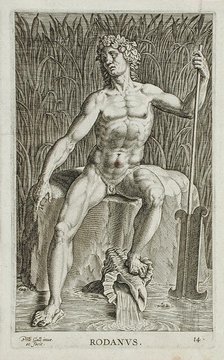 Rodanus, 1586. Creator: Philip Galle.