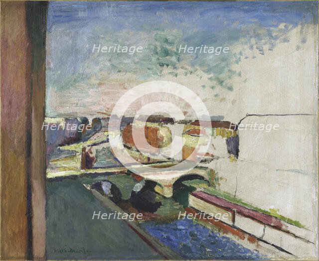 Pont Saint-Michel, c1900. Creator: Henri Matisse.