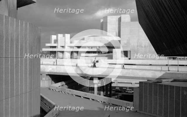National Theatre, Upper Ground, South Bank, Lambeth, London, c1976-1980. Artist: Eric de Maré