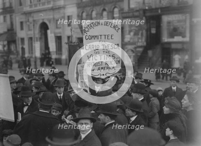 Sympathy Labor Parade, 1916. Creator: Bain News Service.
