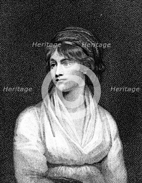 Mary Wollstonecraft, 18th century English teacher, writer and feminist. Artist: Unknown