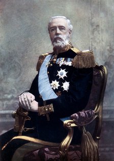 King Oscar II of Sweden, late 19th-early 20th century. Artist: Unknown