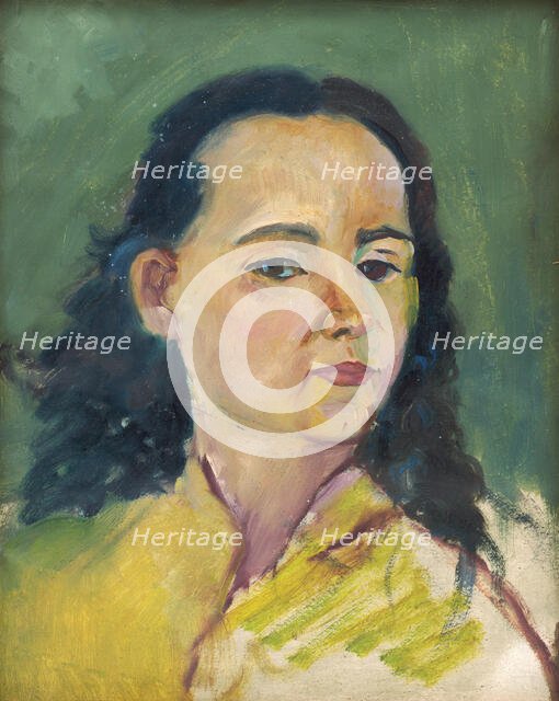 Portait of a Woman, around 1930. Creator: Arnold Peter Weisz-Kubincan.