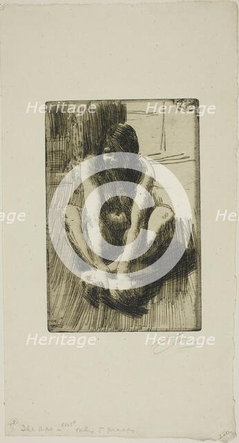 The Frog, 1910. Creator: Anders Leonard Zorn.