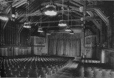 Church-like design of the Auditorium of te Winema Theatre, Scotia, California, 1925. Artist: Unknown.