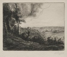Landscape. Creator: Alphonse Legros (French, 1837-1911).