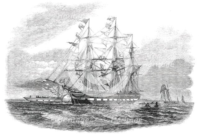 The "Duke of Portland", Emigrant Ship, for Port Phillip, 1850. Creator: Unknown.