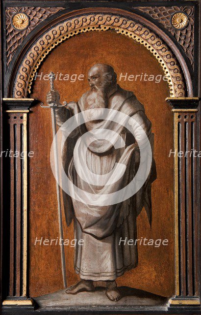 Detail of painted panel, Star Chamber, Bolsover Castle, Derbyshire, 2009. Artist: Historic England Staff Photographer.