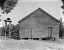 Schoolhouse, Alabama, 1936. Creator: Walker Evans.