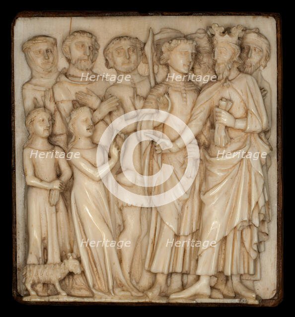 Disputation of Saint Catherine, 19th century in 14th century style. Creator: Unknown.