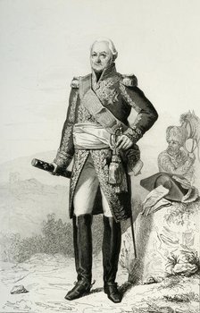 Charles du Houx de Vioménil, 1804, (1839). Creator: Julien Leopold Boilly.