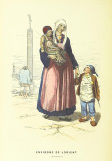 Near Lorient, (Morbihan), 1859.  Creator: Pisan.