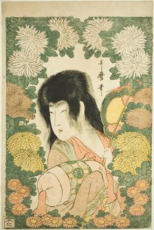 Chrysanthemum Boy, Japan, c. 1801/02. Creator: Kitagawa Utamaro.
