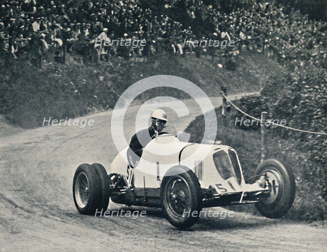 'Whitney Straight (Maserati) breaks the record, 1934', 1934, (1937). Artist: Unknown.