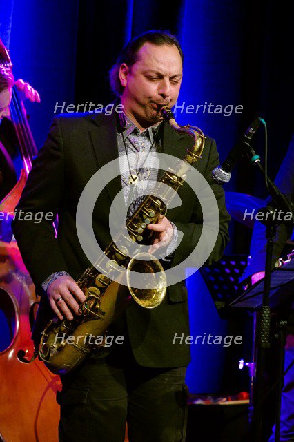 Alex Garnett, Ropetackle Arts Centre, Shoreham, West Sussex, Jan 2016. Artist: Brian O'Connor.