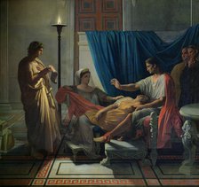 Tu Marcellus Eris ... (Virgil reading the Aeneid), after 1811.