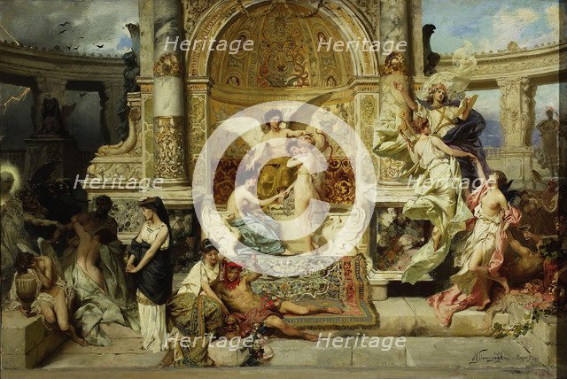 Curtain design for the Theatre in Krakow.