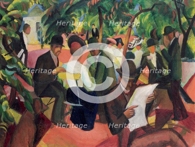 Garden restaurant, 1912.