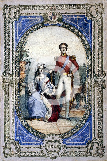 Queen Victoria and Prince Albert, c1840s. Artist: Unknown