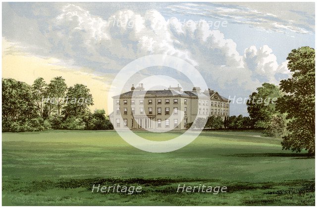 Farnham Lodge, County Cavan, Ireland, home of Lord Farnham, c1880. Artist: Unknown