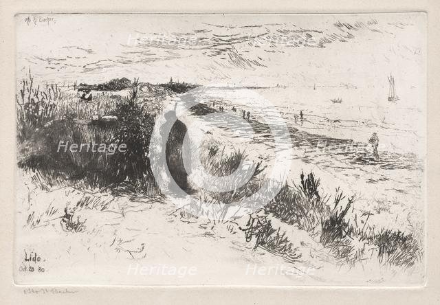 The Lido, 1880. Creator: Otto H. Bacher (American, 1856-1909).