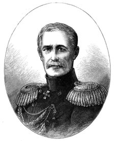 Prince Aleksandr Sergeyevich Menshikov (1787-1867), Russian military commander. Artist: Unknown