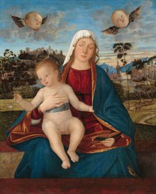 Madonna and Child, c. 1505/1510. Creator: Vittore Carpaccio.