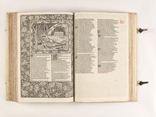 The Kelmscott Chaucer - The Works of Geoffrey Chaucer Now Newly Imprinted, 1896. Creator: Sir Edward Coley Burne-Jones.