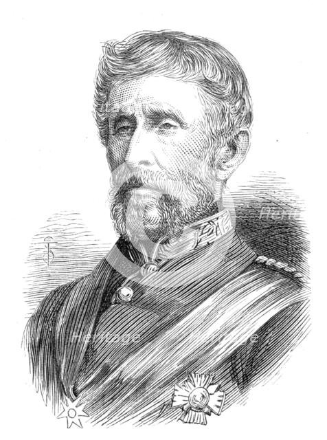 The late Lieut.-General Sir Sydney Cotton, G.C.B., Governor of Chelsea Hospital, 1874. Creator: Unknown.