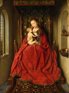 Lucca Madonna, c1437. Creator: Jan van Eyck.