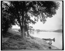 Junction of the Chenango and Susquehanna, Binghamton, N.Y., between 1890 and 1901. Creator: Unknown.