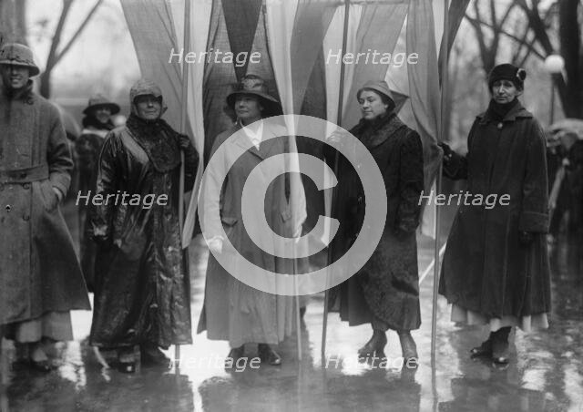 Woman Suffrage (Misc. Individual Suffragettes), 1917. Creator: Harris & Ewing.