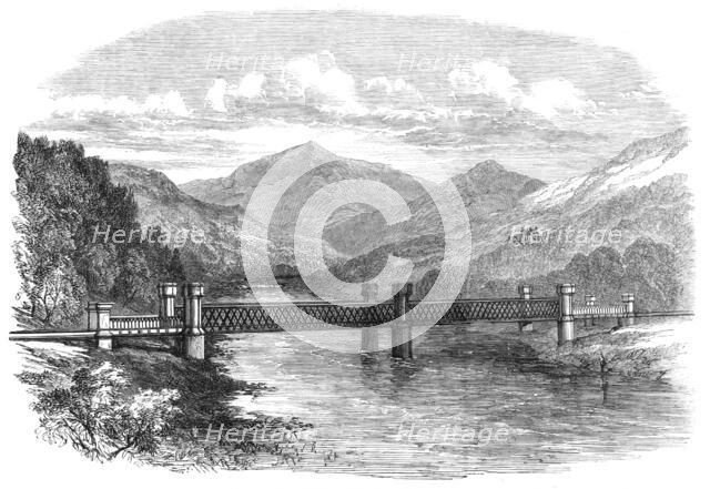The Aberfeldy Branch of the Highland Railway: the Tummel Viaduct at Logierait, 1865. Creator: Unknown.